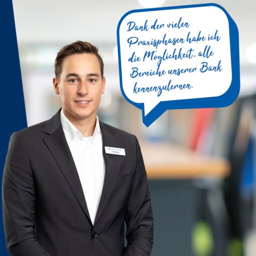 Teammitglied Cedric Berg duales Studium